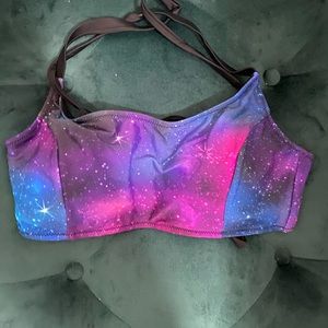 Galaxy swim top